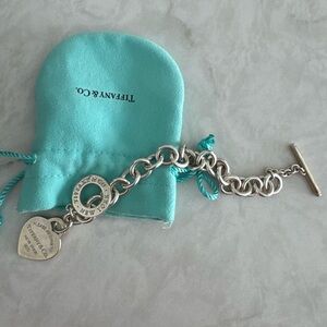Tiffany & Co. Silver Heart Tag Bracelet